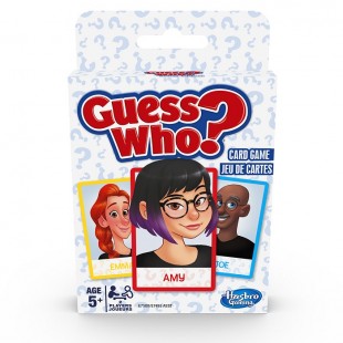 Hasbro - Guess Who? le jeu de cartes